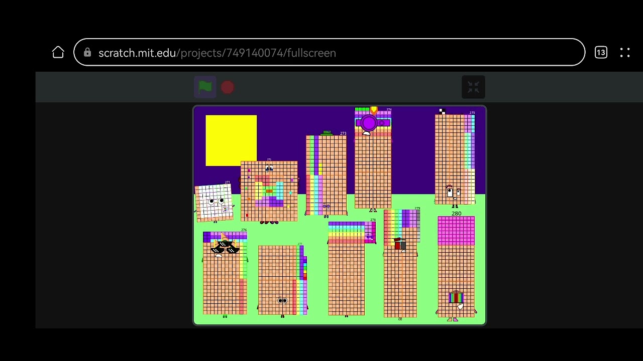 Numberblocks band retro 271-280 but remake 