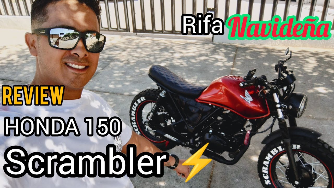 Honda Cargo 150 Modificada SCRAMBLER 🤙🎊RIFA Navide&ntilde;a en ZDR Custom 😎🤩⭐