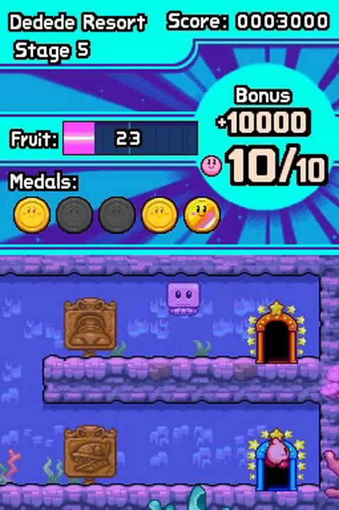 Kirby Mass Attack - Dedede Resort - Stage 5
