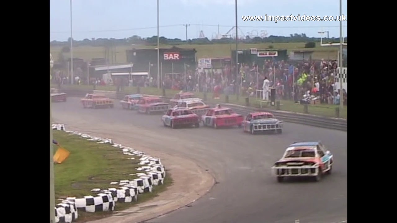 Skegness Saloon Stock Cars UK Championship 2007 Impact Videos