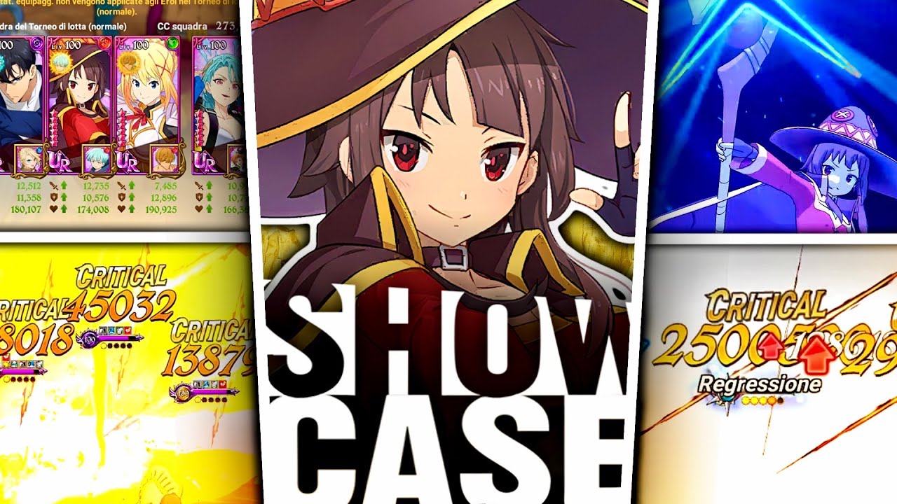 MILIONI DI ULTI E NON PUOI FERMARLA!🔥 NEW MEGUMIN SHOWCASE! - Seven Deadly Sins Grand Cross ITA
