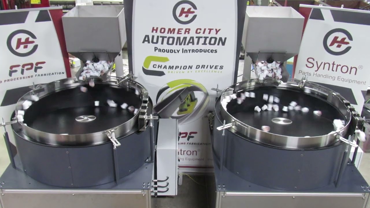 Homer City Automation K Cups Centrifugal Rotary Feeder