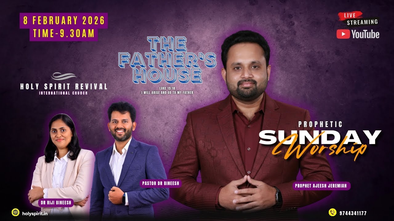 Sunday Worship 08 02 26 Pastor Ajeesh Jeremiah