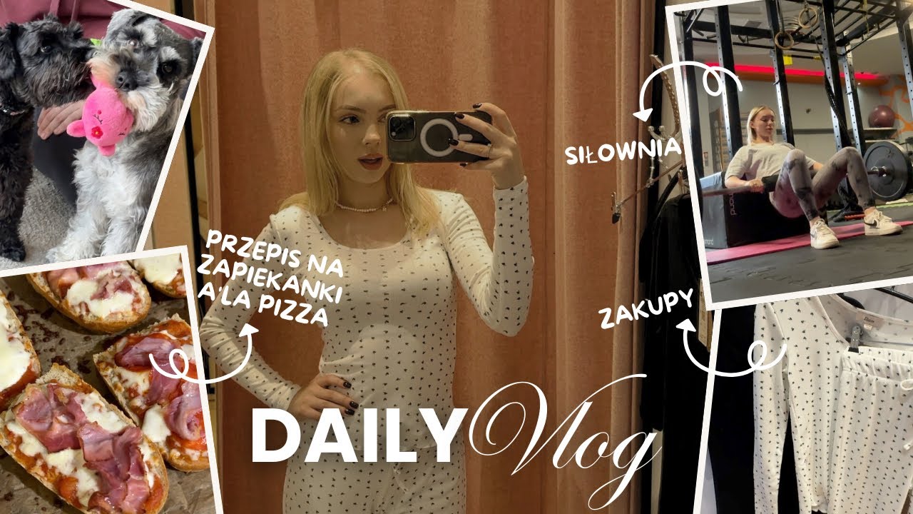 VLOG 🌸 najlepsze zapiekanki | zakupy | powrót na siłownię