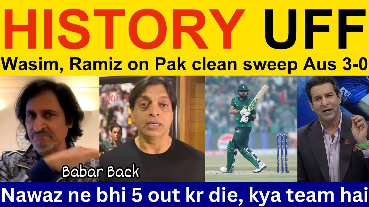 😍 PAK Media shocked on Pak win 3rd T20I today vs Aus | Ramiz Speaks on today match pakistan win