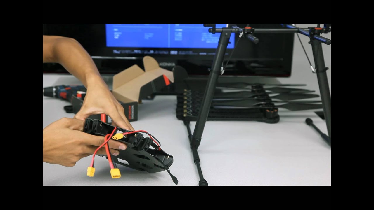 DJI Spreading Wings S800 Setup Demo