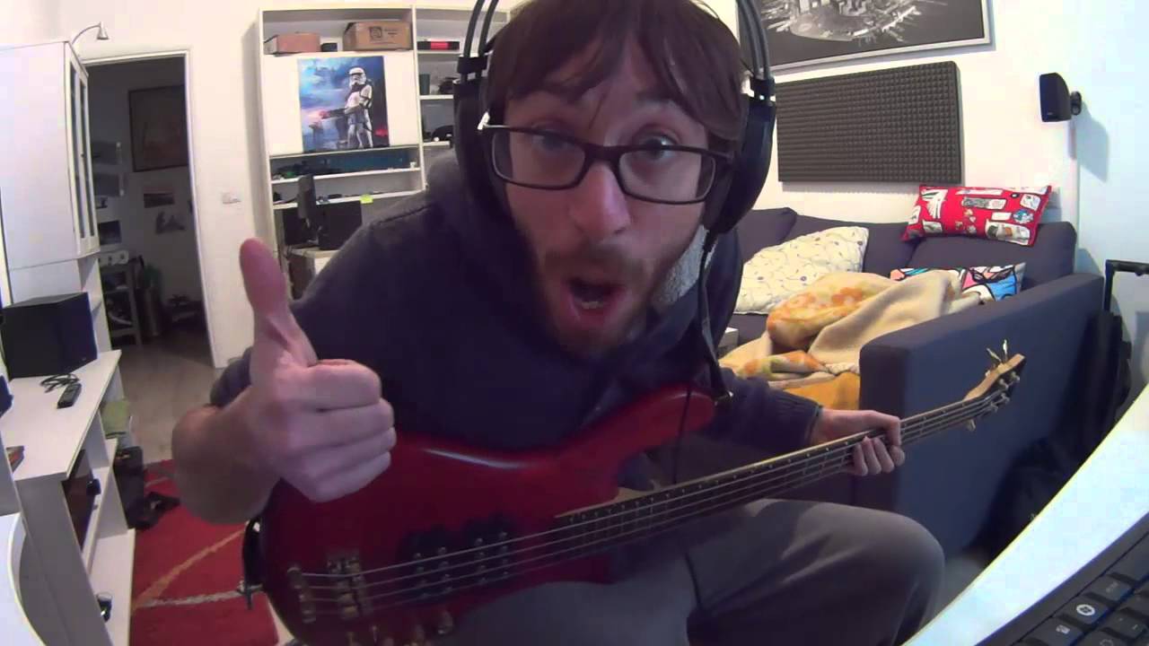 One vision + Tie your mother down Wembley 86 BASS COVER
