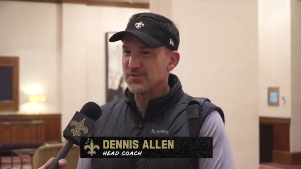 Saints Head Coach Dennis Allen Interview | 2022 NFL Scouting Combine