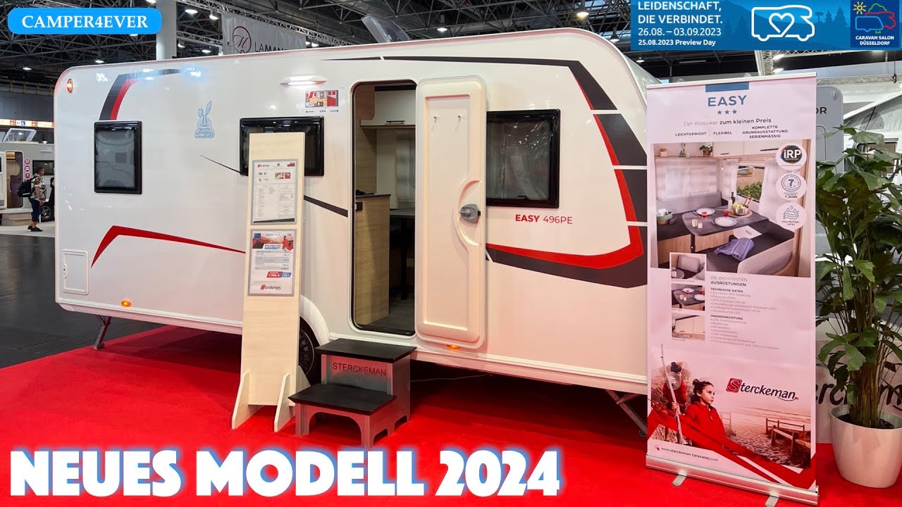 Sterckeman Easy 496 PE - Günstiger Familien - Caravan I alles notwendige dabei mit kleinen Schwächen
