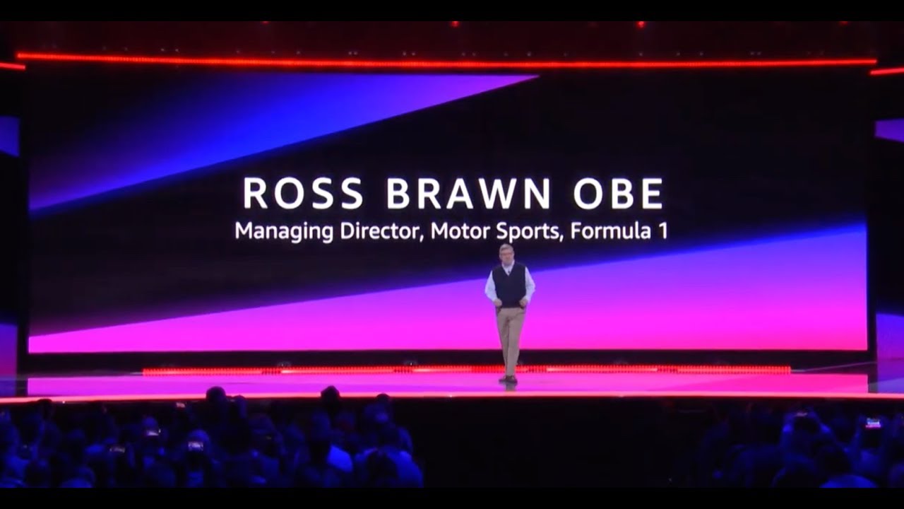 AWS re:Invent 2018: Ross Brawn from Formula 1 Shares how Machine Learning is Transforming Racing