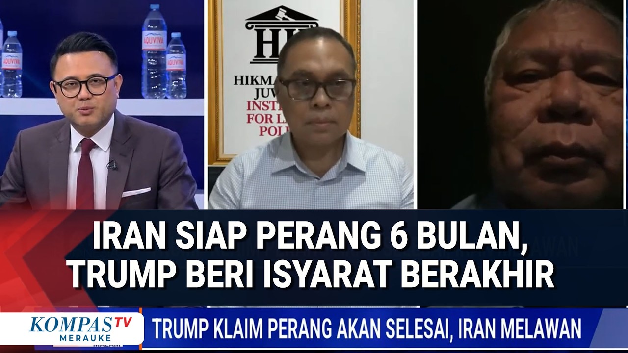 Prof. Hikmahanto dan Eks BAIS  Soleman Ponto soal Sinyal Perang Berakhir, Iran Justru Siap 6 Bulan