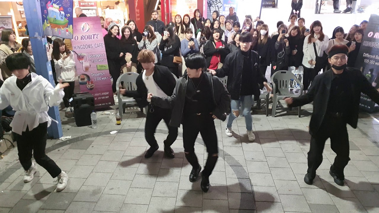 킹덤즈(Kingdoms)/ 고민보다 GO(GOGO)-방탄소년단(BTS) 20191014 홍대(HongDae) 버스킹(Busking)
