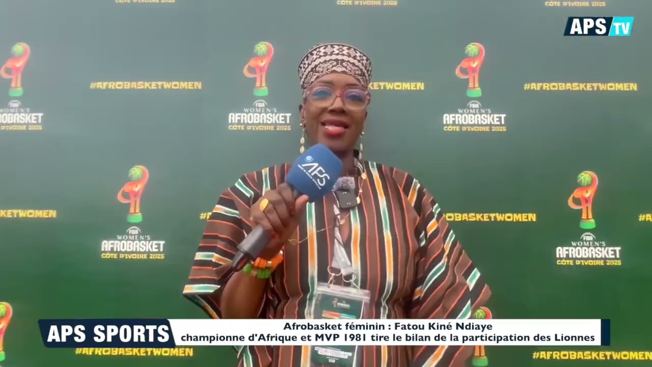 Afrobasket féminin : Fatou Kiné Ndiaye championne d'Afrique et MVP 1981 tire le bilan de la parti...