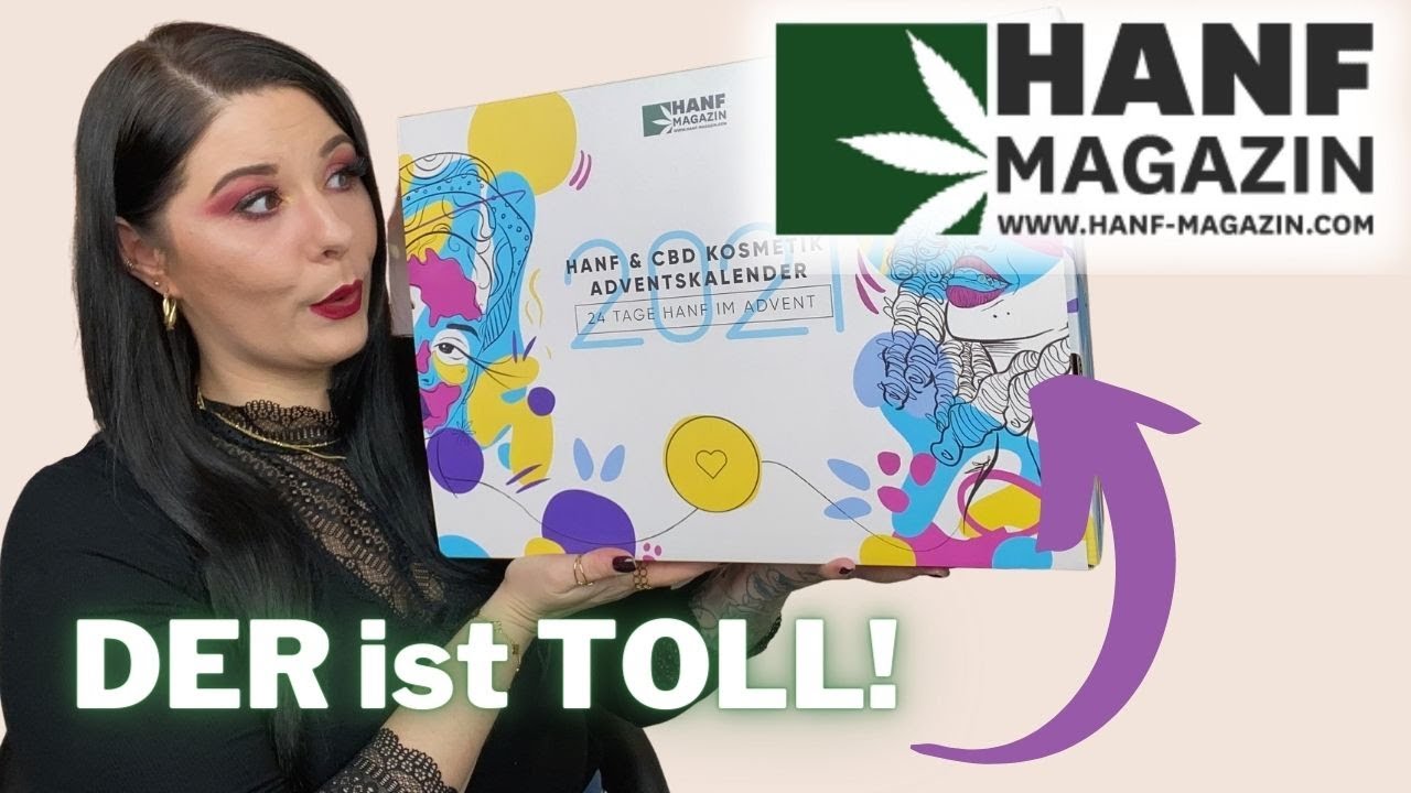 Hanf & CBD beauty Adventskalender 2021 | HANF MAGAZIN | DER ist TOLL !
