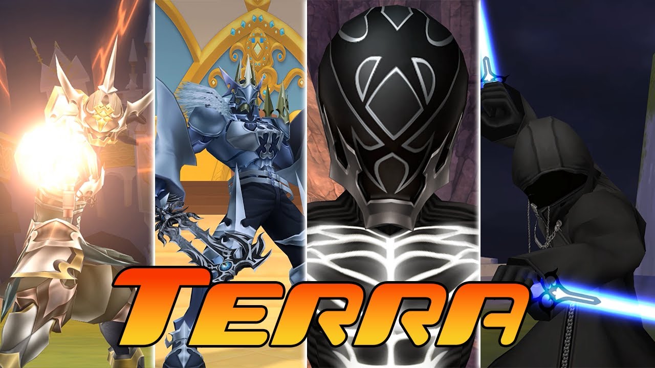 Terra LV 99 vs Armor Of Eraqus, No Heart, Vanitas Remnant & Mysterious Figure - KH:BBS