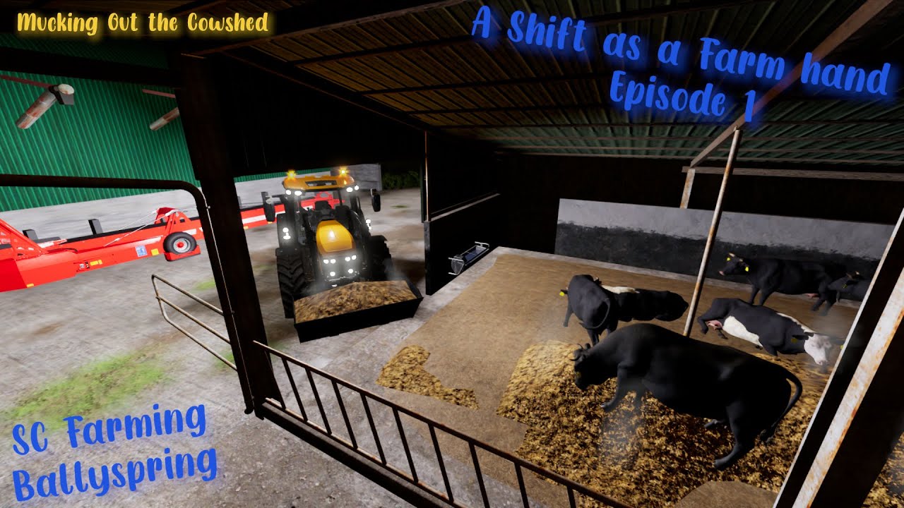 FARMING SIMULATOR 22 | Night work as a Farmhand on SC Farming Server [FS22]