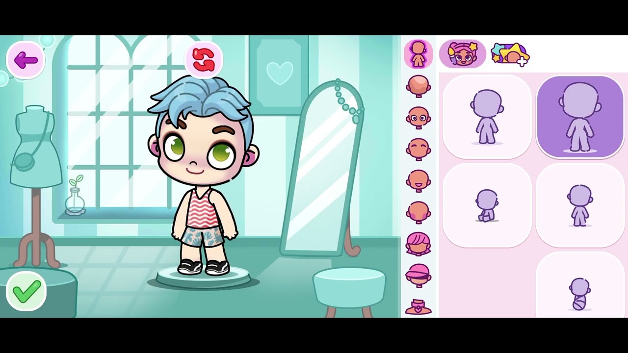 Jogando avatar world com a minha amiga