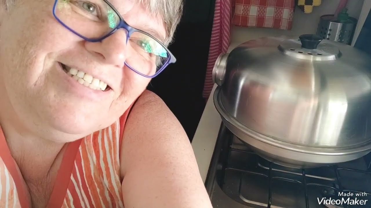 Binas Welt Teil 115 Backen im Womo mit dem Fasa Pentole Agnelli ( Nonna Aurelia)