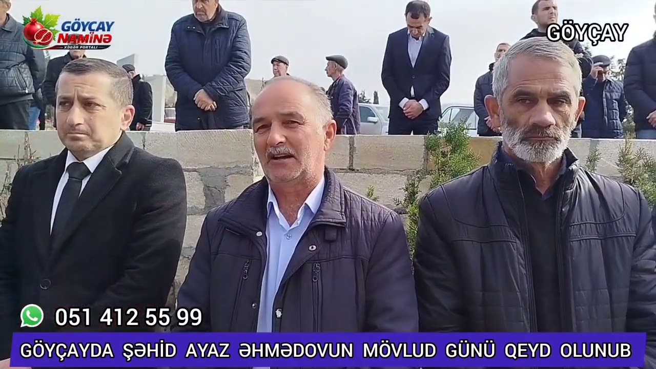Göyçayda şəhid Ayaz Əhmədovun mövlud günü qeyd olunub 04.03.2026