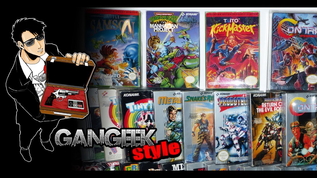 La collection Nintendo Nes Pal et US d'Ivankaiser