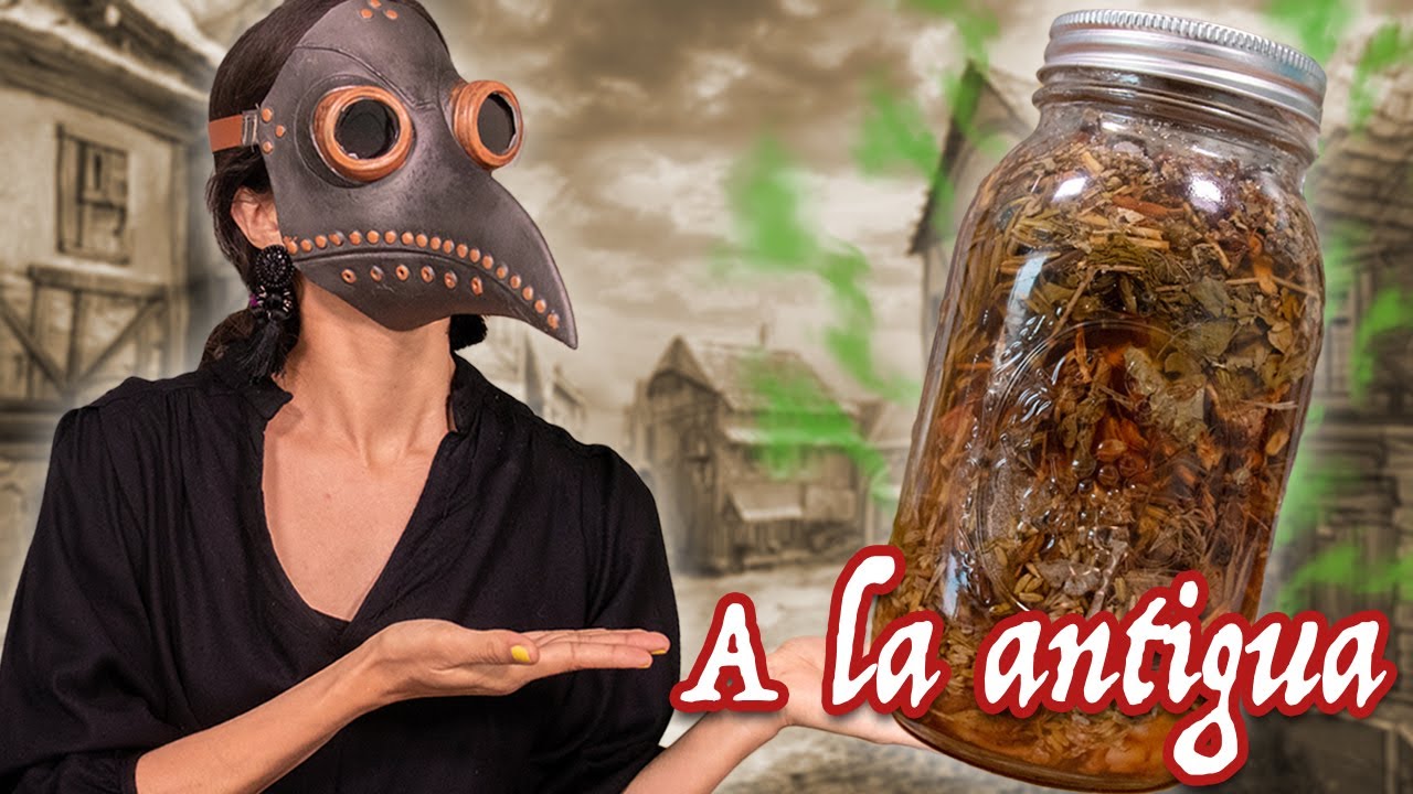 REMEDIO PARA PESTE NEGRA: EL VINAGRE DE LOS CUATRO LADRONES (a la antigua) - La Cooquette
