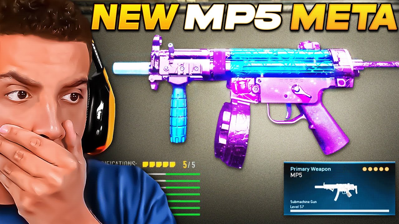 The NEW MP5 META Loadout in Warzone! (FASTEST SMG)