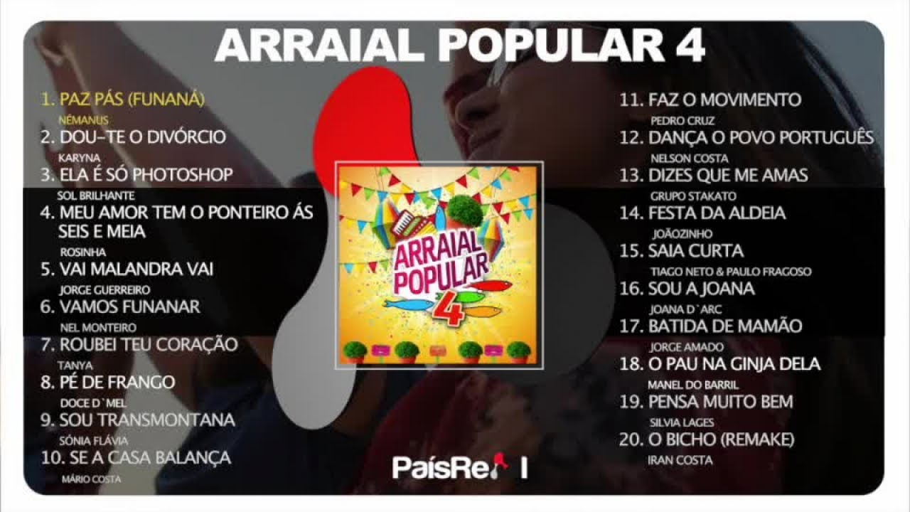 V&aacute;rios artistas - Arraial Popular 4 ( Full Album)