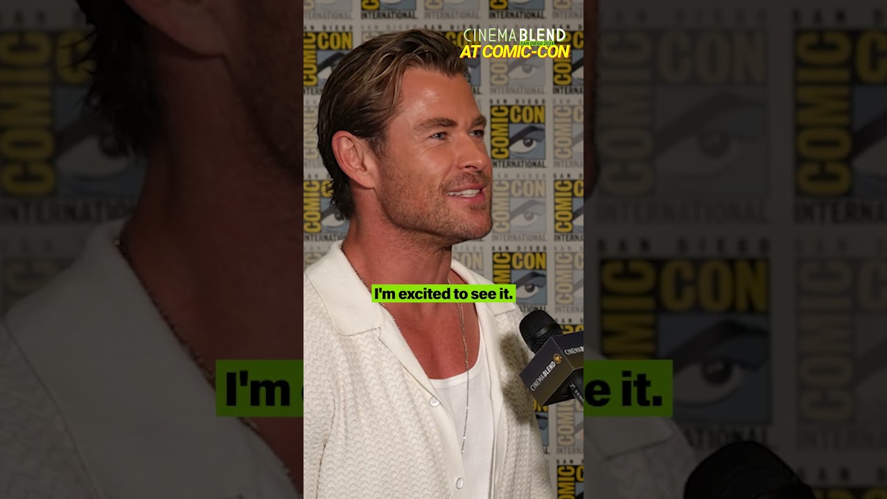 Chris Hemsworth talks “Deadpool and Wolverine” 👀
