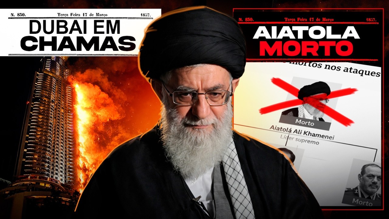 ATAQUES EM DUBAI e AIATOLÁ ALI KHAMENEI EXECUTADO!