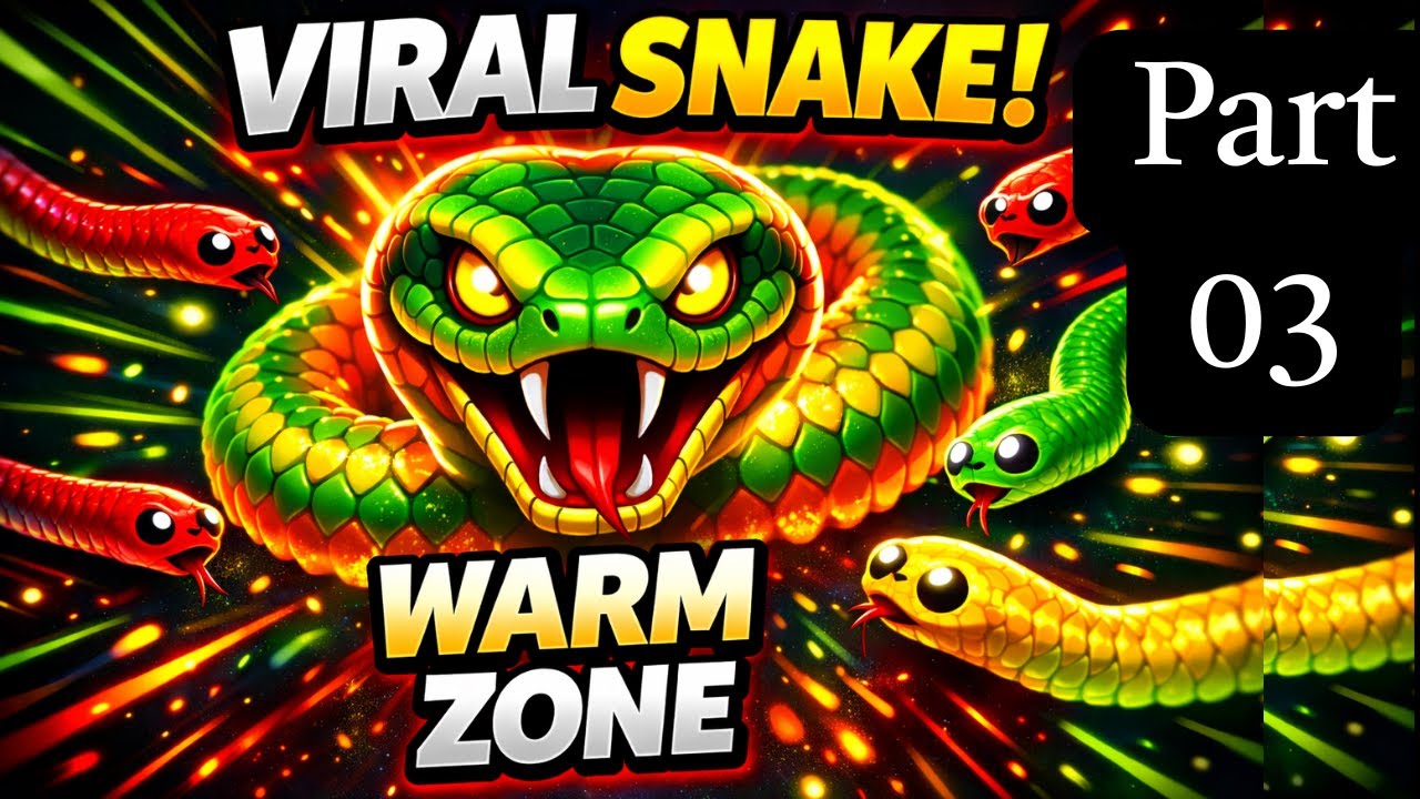 Viral Snake Game Hindi Gameplay | Warm Zone Me Sabse Badi Snake | VitaGamers Part 03