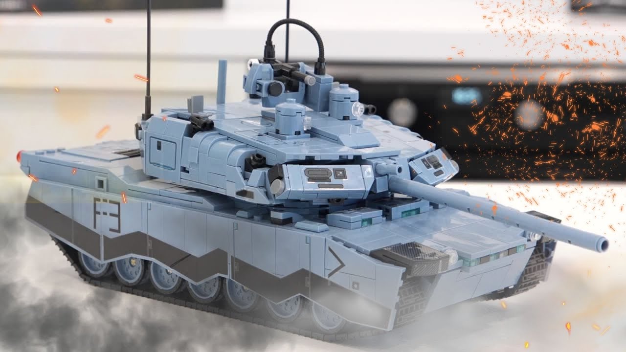 ABRAMS-X TANK -96005- | 12GO Brick Review