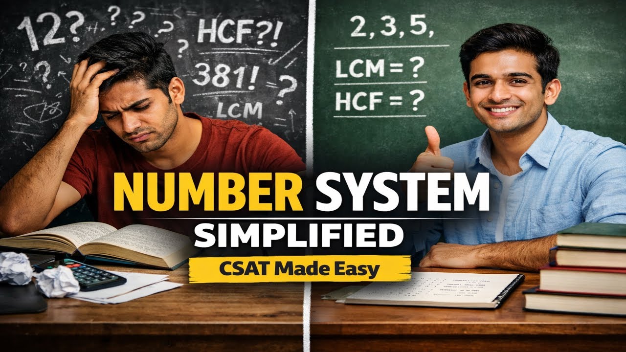 How to crack Number System | UPSC CSAT Workshop 1 | Sarath Sir | RiseUp IAS | Prelims 2026