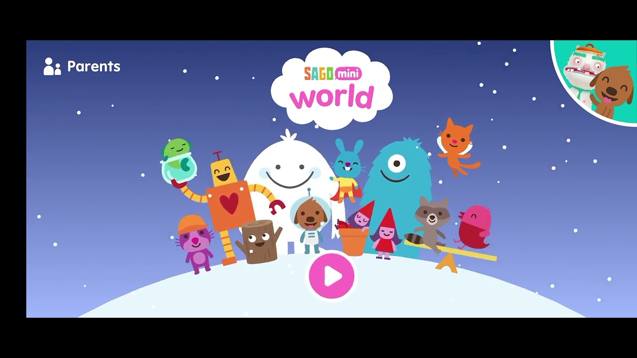 Sago Mini World - Christmas Theme (Since Winter City)