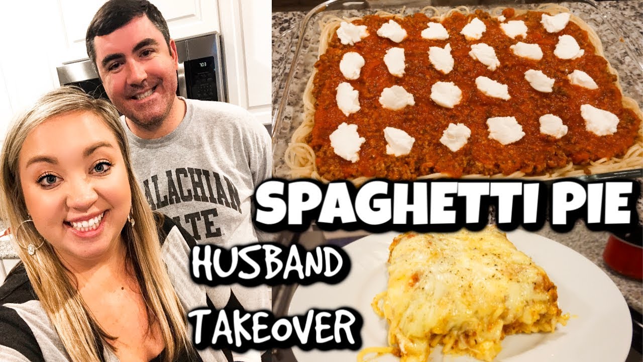 BEST SPAGHETTI PIE RECIPE | HUSBAND TAKEOVER | COOK WITH US