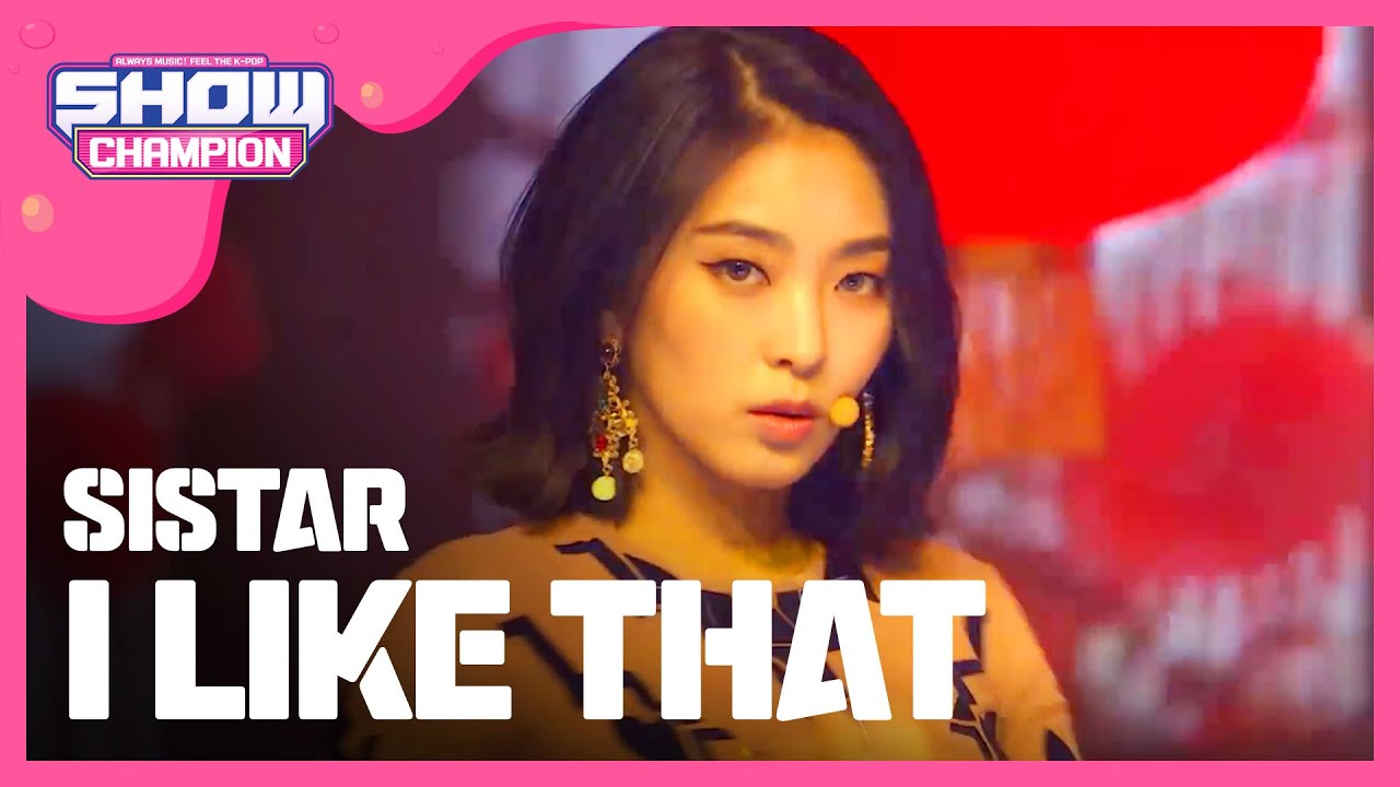 [SHOWCHAMPION] 씨스타 - I Like That (SISTAR - I Like That) l EP.192