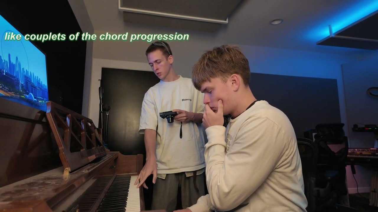 playing instruments