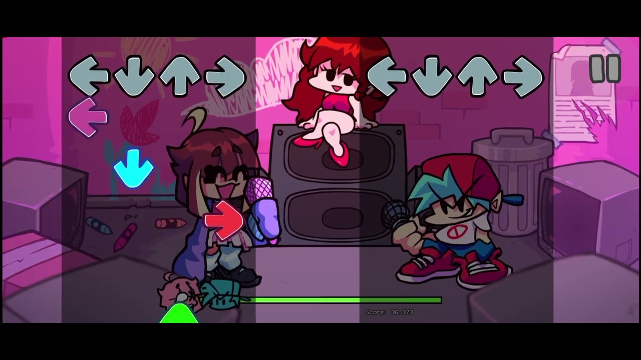 Friday night funky vs qt rewind (android/pc) fnf mobile #viral 