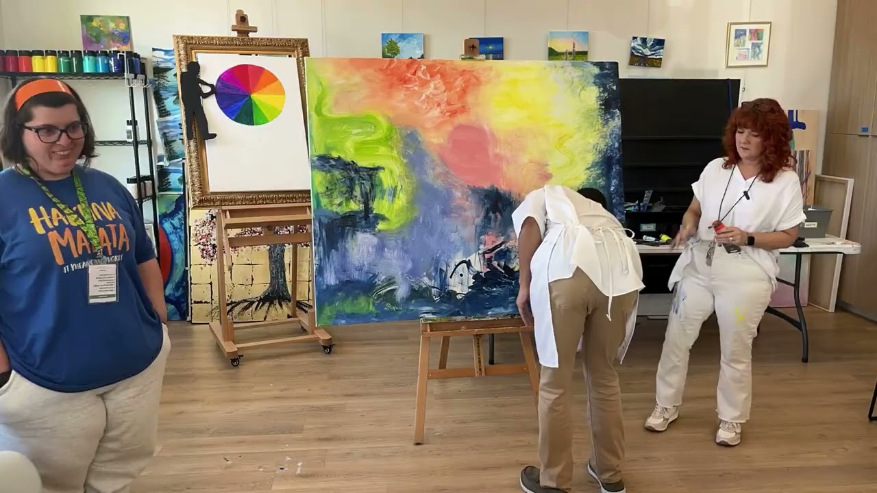 Wings Gala Painting Timelapse