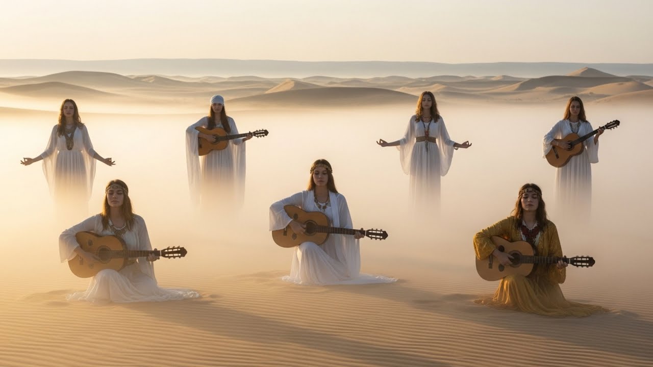 Mystic Horizon – Flamenco Guitar & Oud | Andalusian Sunrise Meditation Music