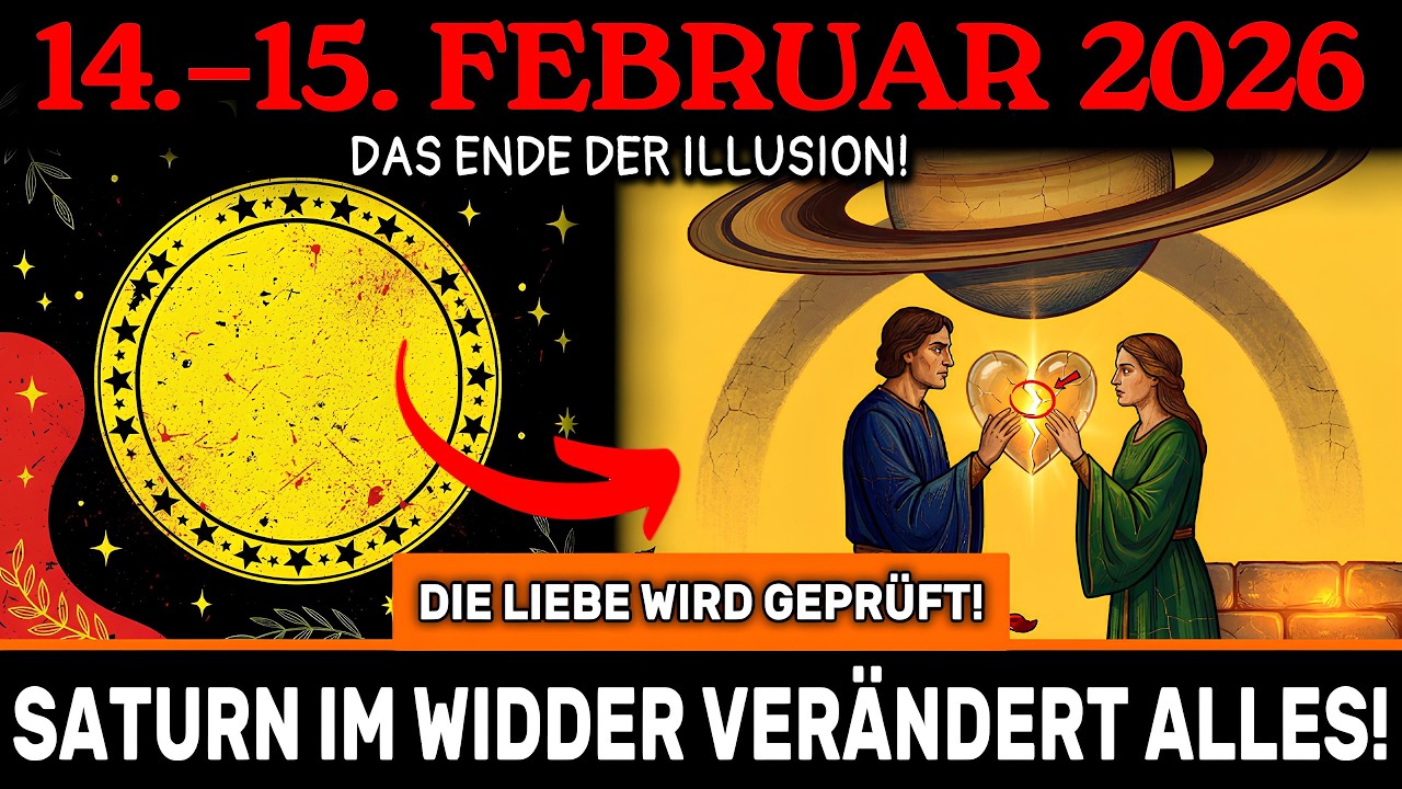 ACHTUNG! VALENTINSTAG UNTER SATURN IN WIDDER! 14.–15. Feb – die LIEBE wird REIF und BESTÄNDIG!