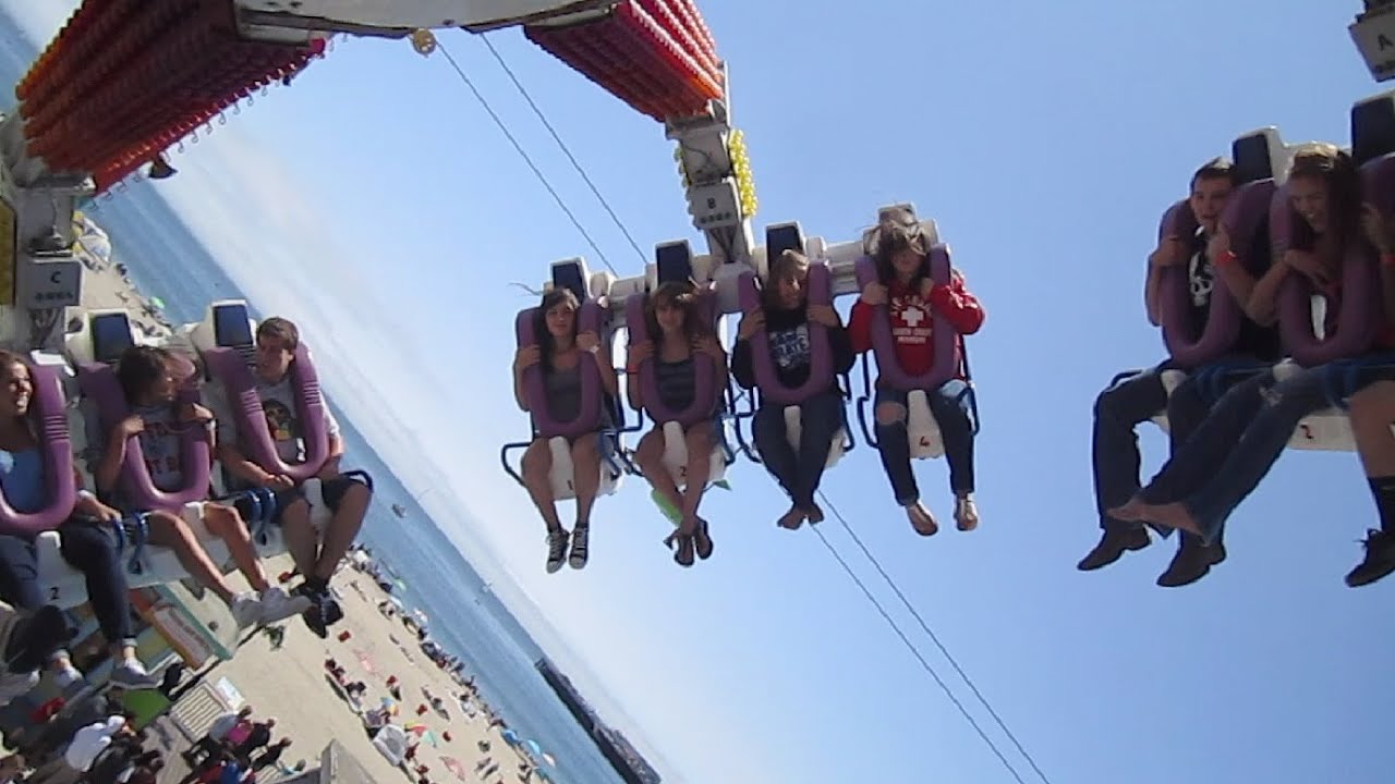 Fireball on-ride HD POV Santa Cruz Beach Boardwalk