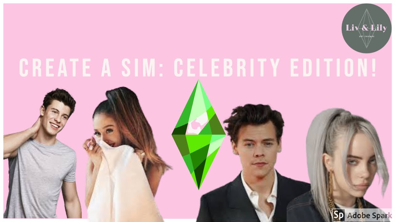 CAN I MAKE THESE CELEBRITIES ON THE SIMS 4?!??