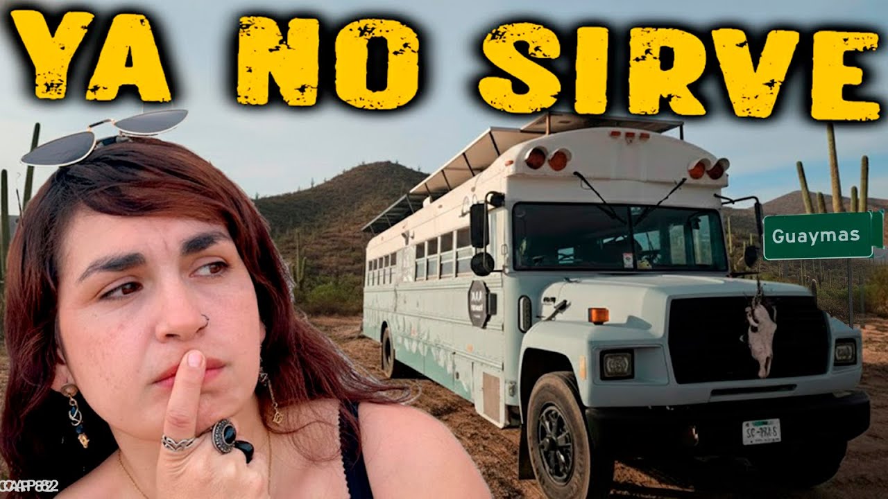 😨 Nos quedamos SIN ENERGÍA ⚡ viviendo en nuestro autobús en Guaymas 🌵
