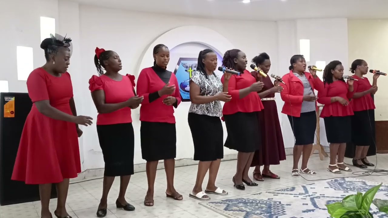 CHOIR PRESENT WELCOME ALL 