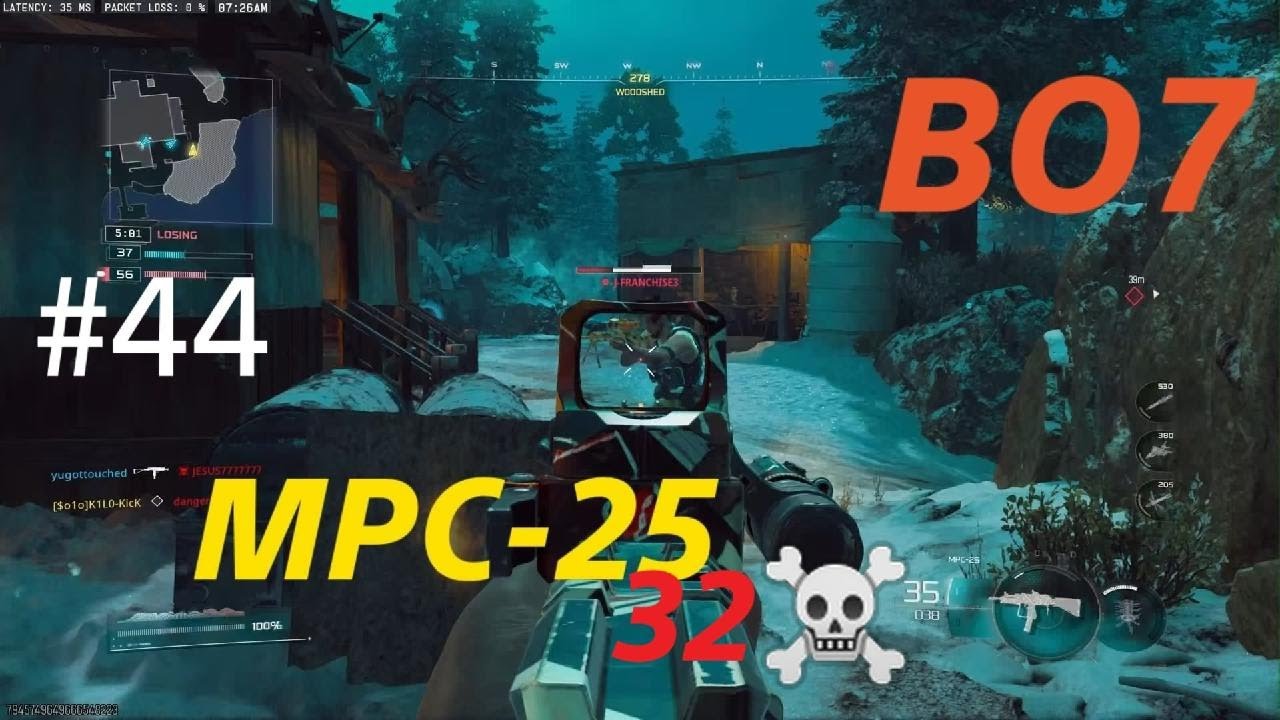Call of Duty BO7- MPC-25 gameplay on HOMESTEAD (No Commentary)