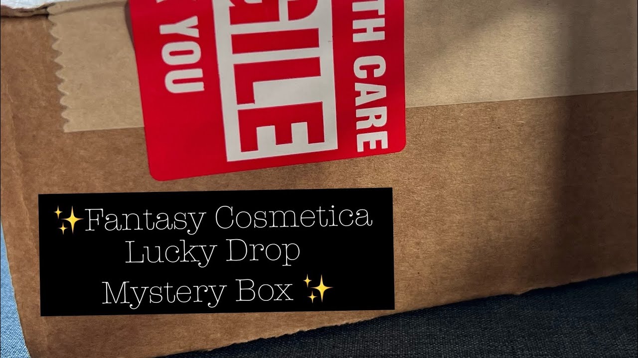 What Did I Get? Unboxing the Fantasy Cosmetica Lucky Drop Mystery Box 📦