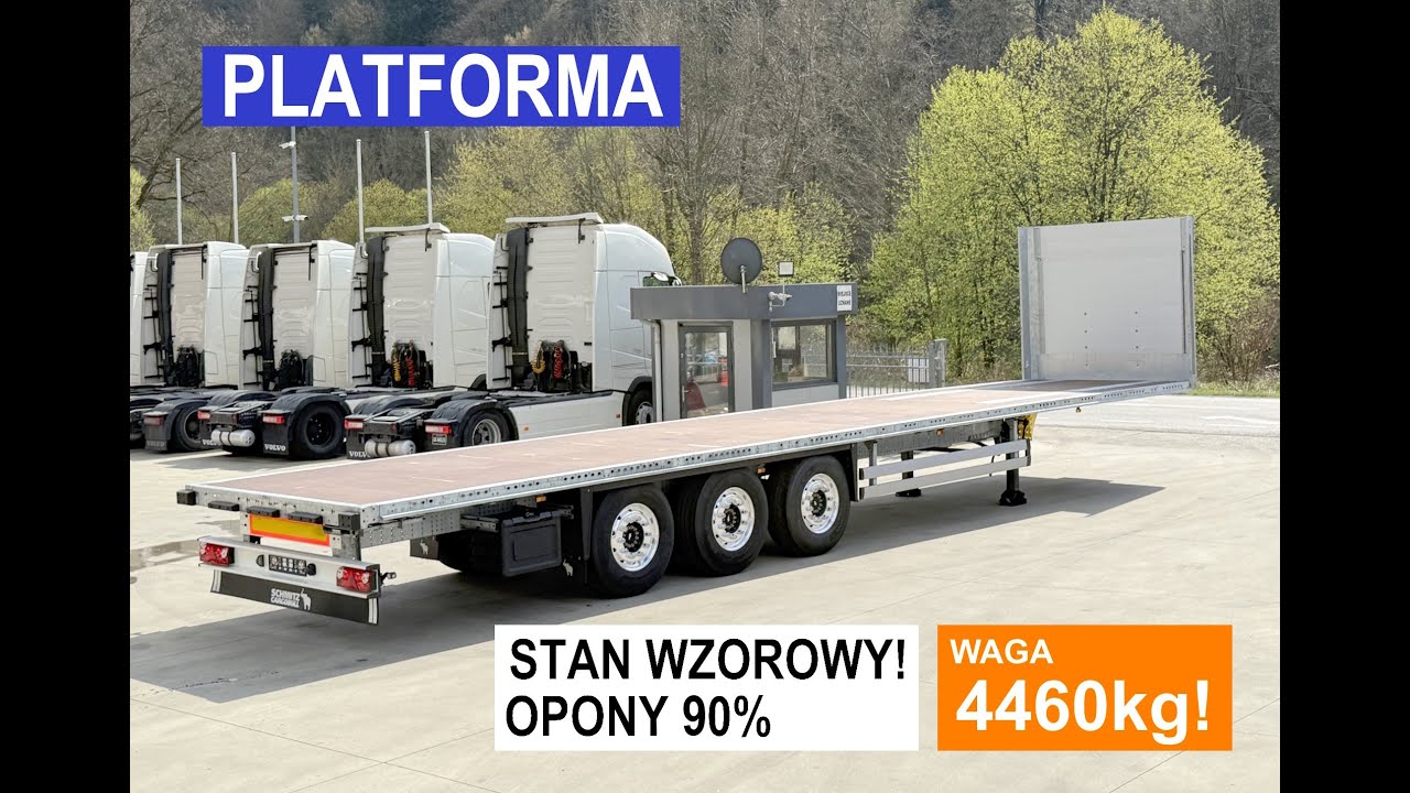 SCHMITZ CARGOBULL PLATFORMA 2020 - CENA 18 800 EURO NETTO!