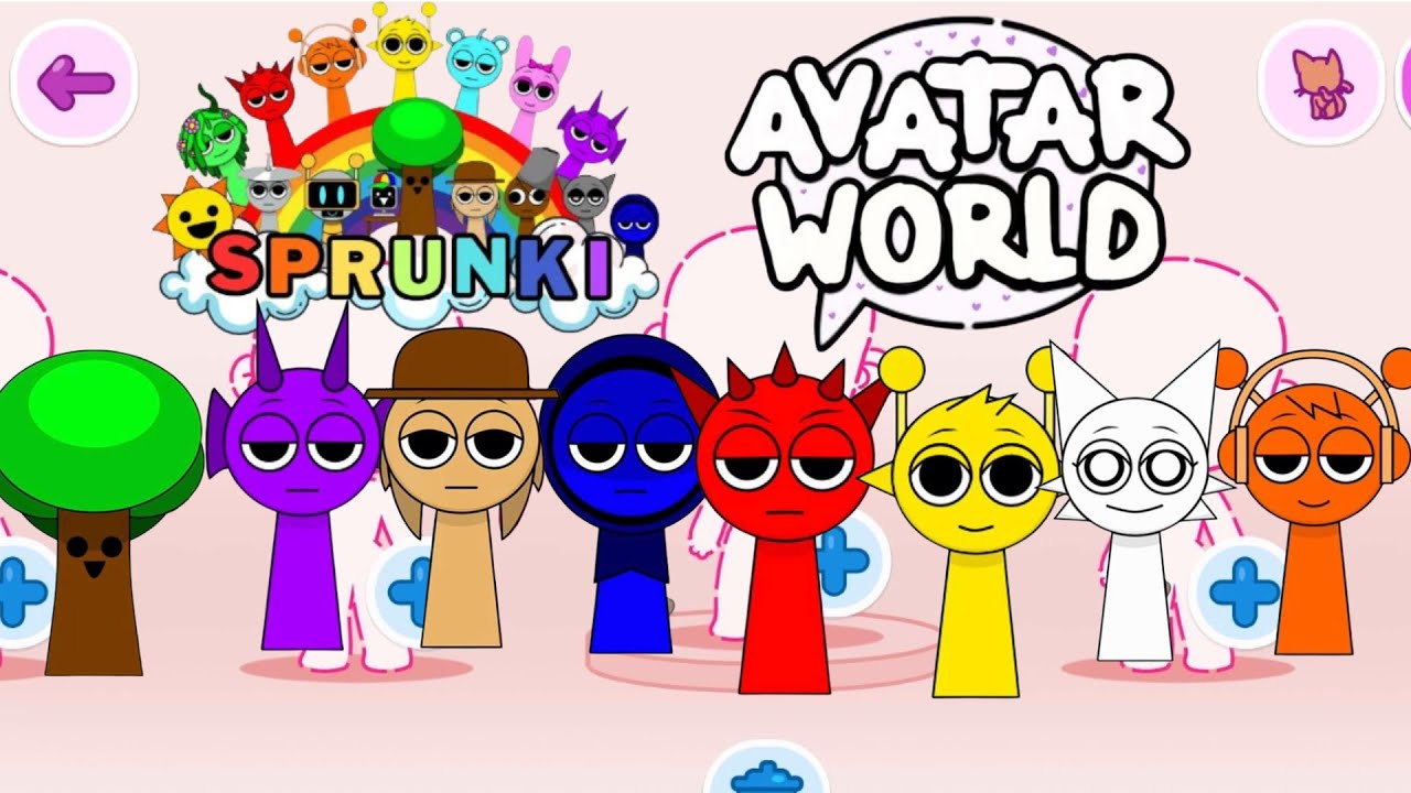 Creating Sprunki in the game Avatar World Part 2#avatarworld #avatarstory #avatarfranchise