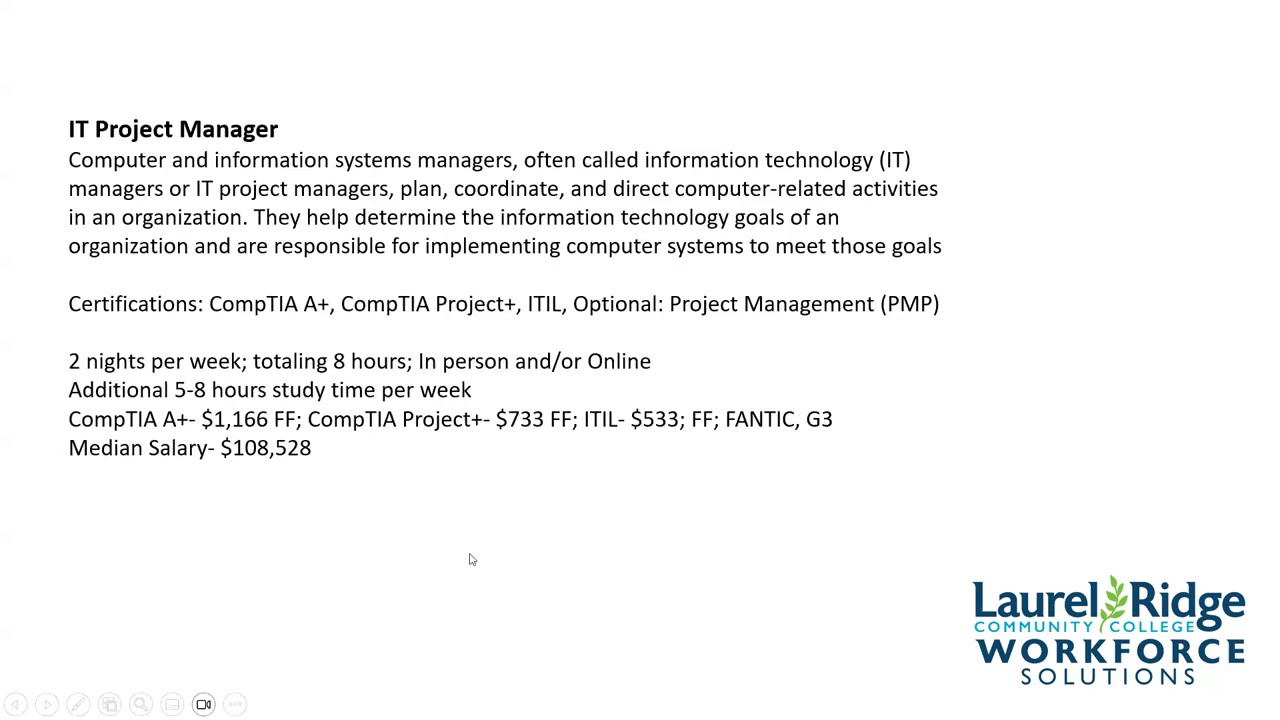 IT Fast-Track Certification Information Session