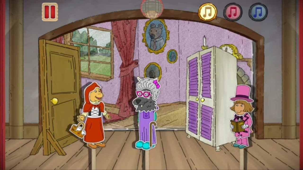 Arthur - Arthur's Puppet Theater-Little Red Riding Hood